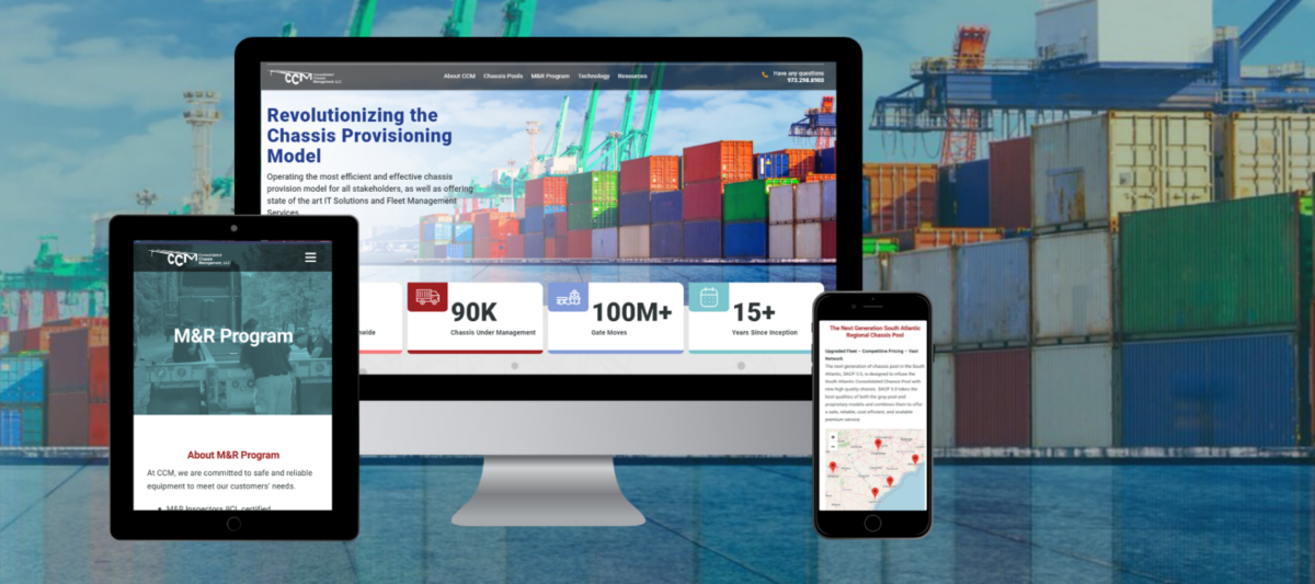 Consolidated Chassis Management Introduces New site as Company